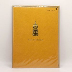 Romance Honey Bottle Papyrus Card